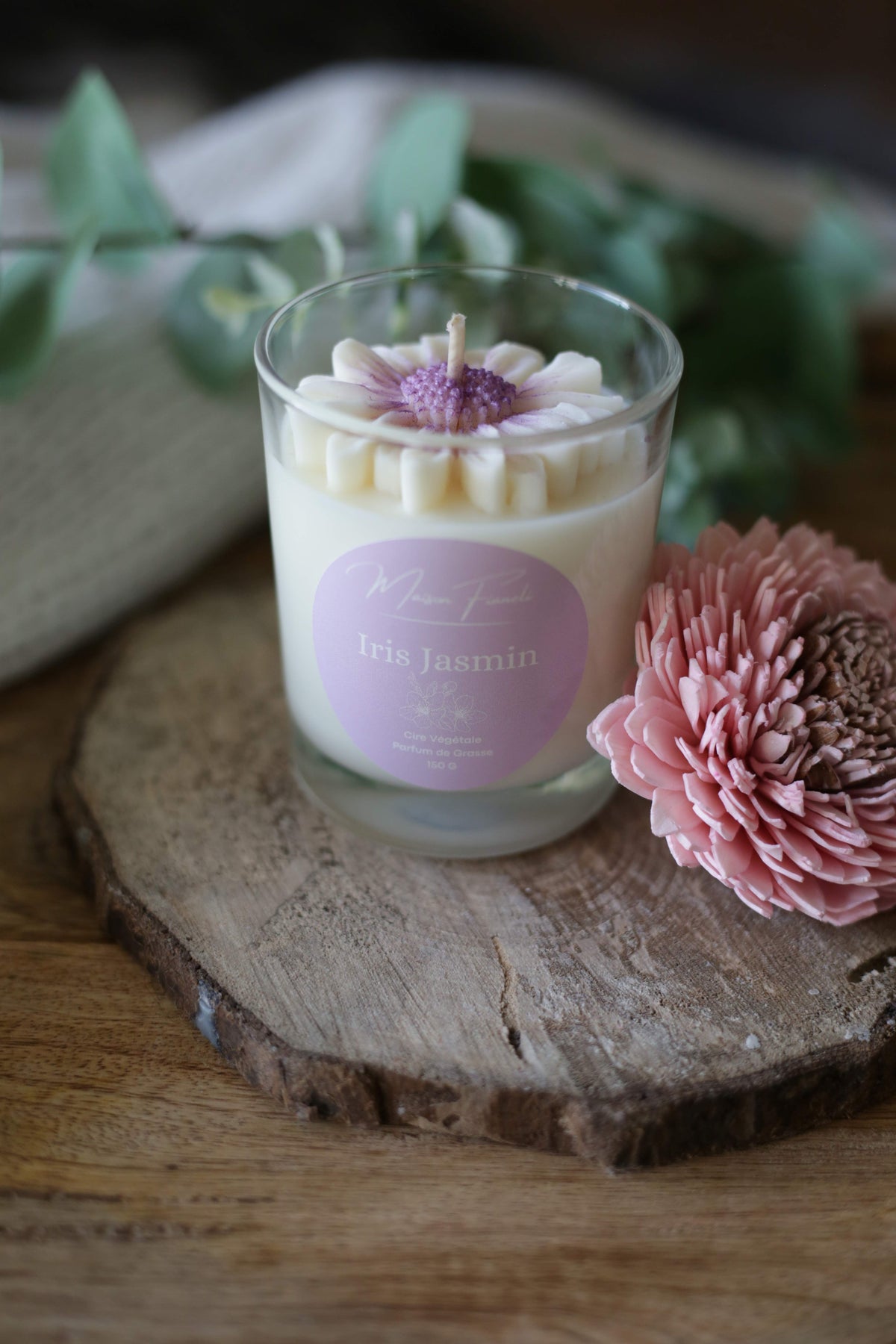 Bougie Parfumée - Iris Jasmin