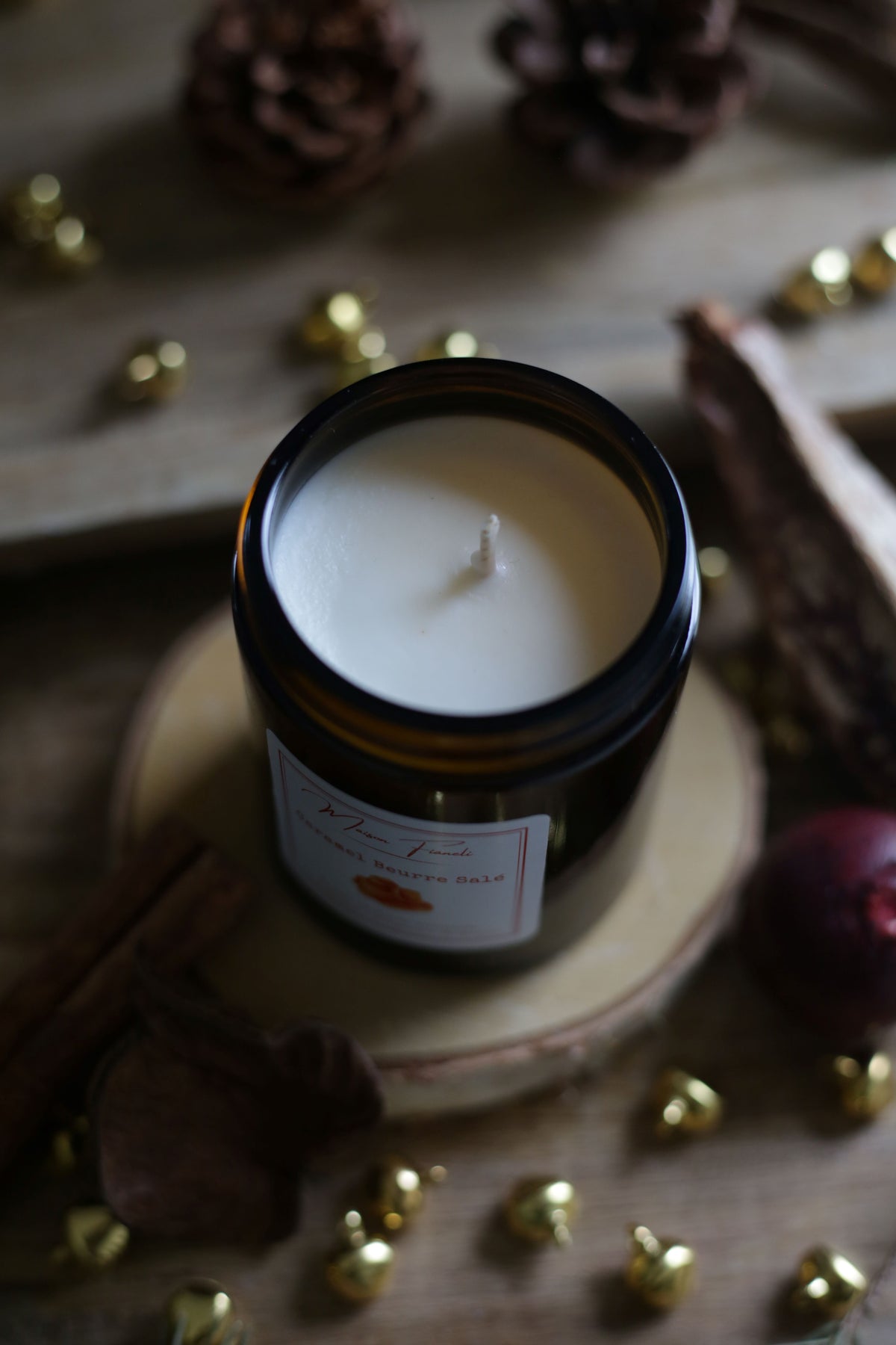 Bougie Parfumée - Caramel Beurre Salé