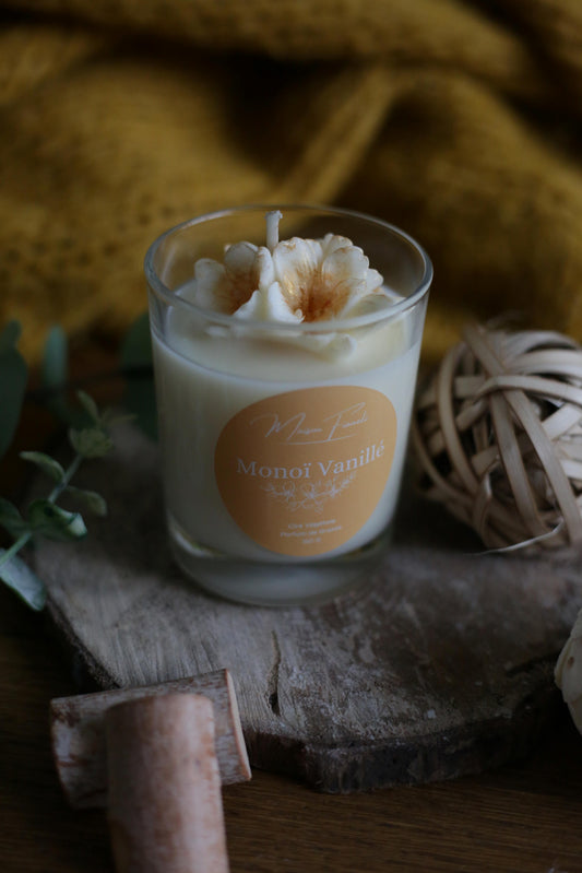 Bougie Parfumée - Monoï Vanillé
