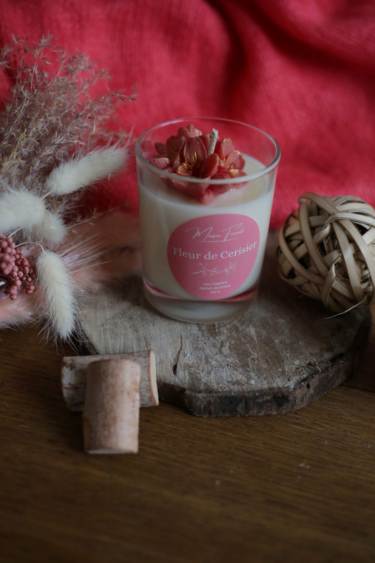 Bougie Parfumée - Fleur de Cerisier