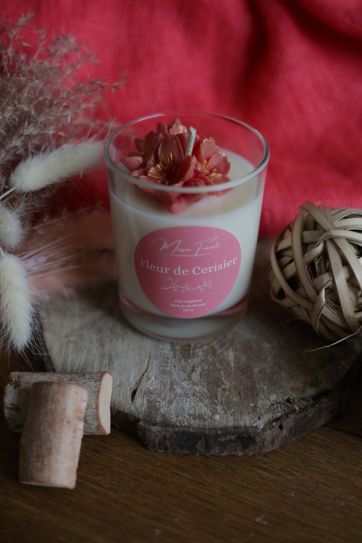 Bougie Parfumée - Fleur de Cerisier