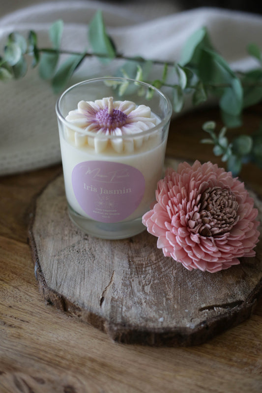 Bougie Parfumée - Iris Jasmin
