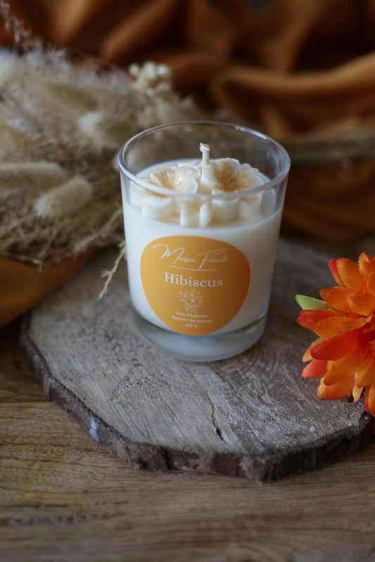 Bougie Parfumée - Hibiscus