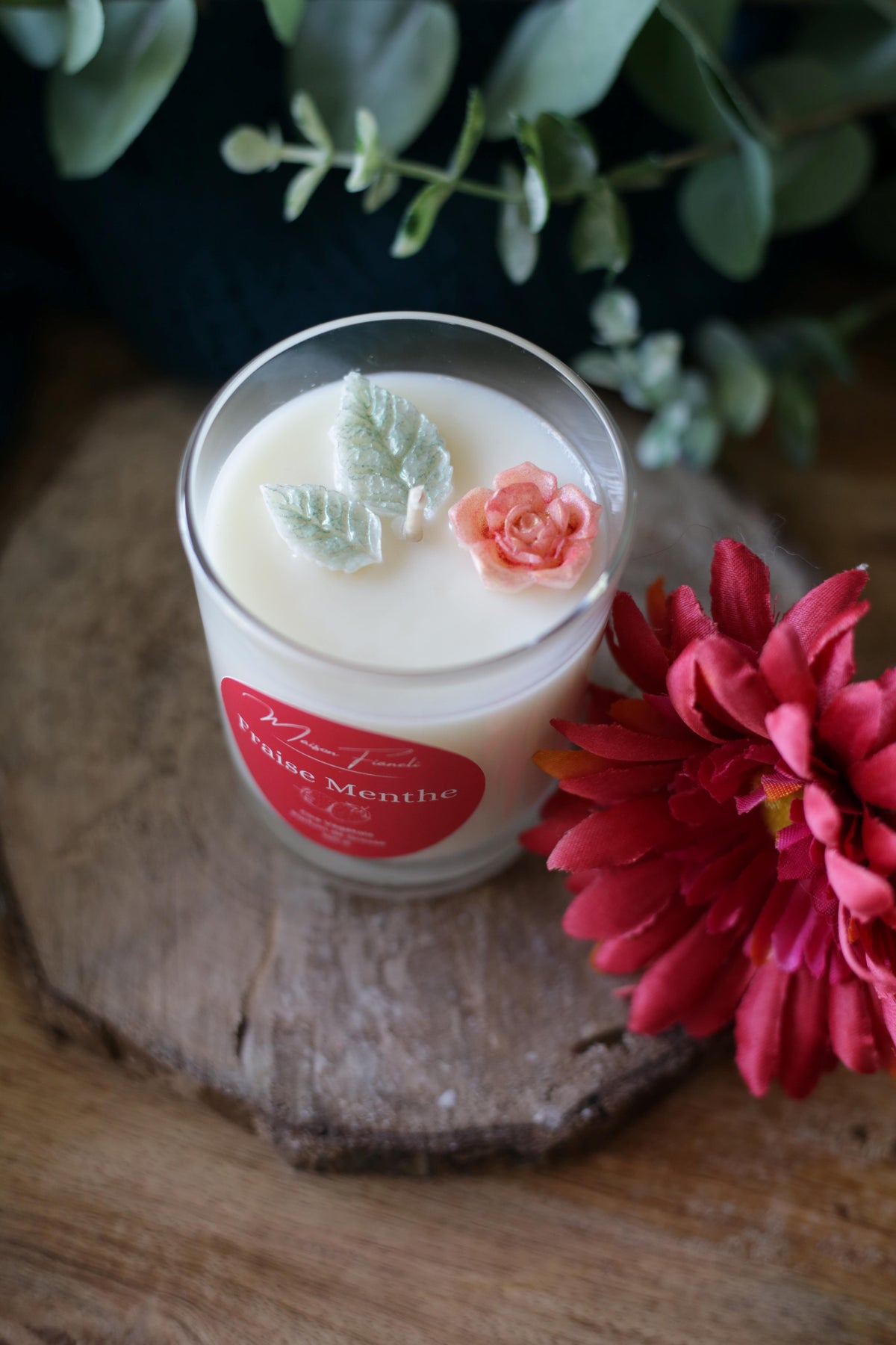 Bougie Parfumée - Fraise et Menthe